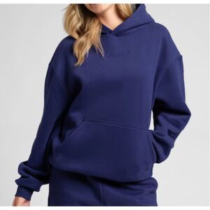 Comfrt indigo hoodie medium NWT